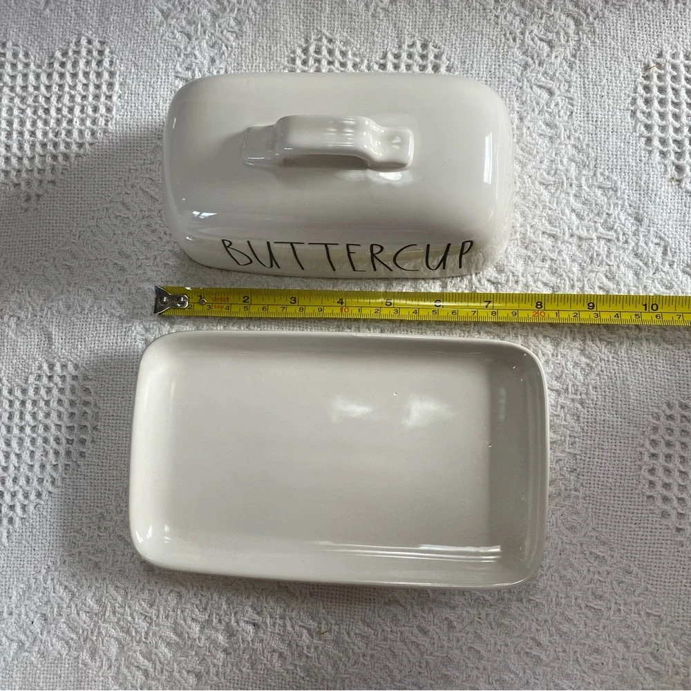 Rae Dunn Buttercup Covered Butter Dish